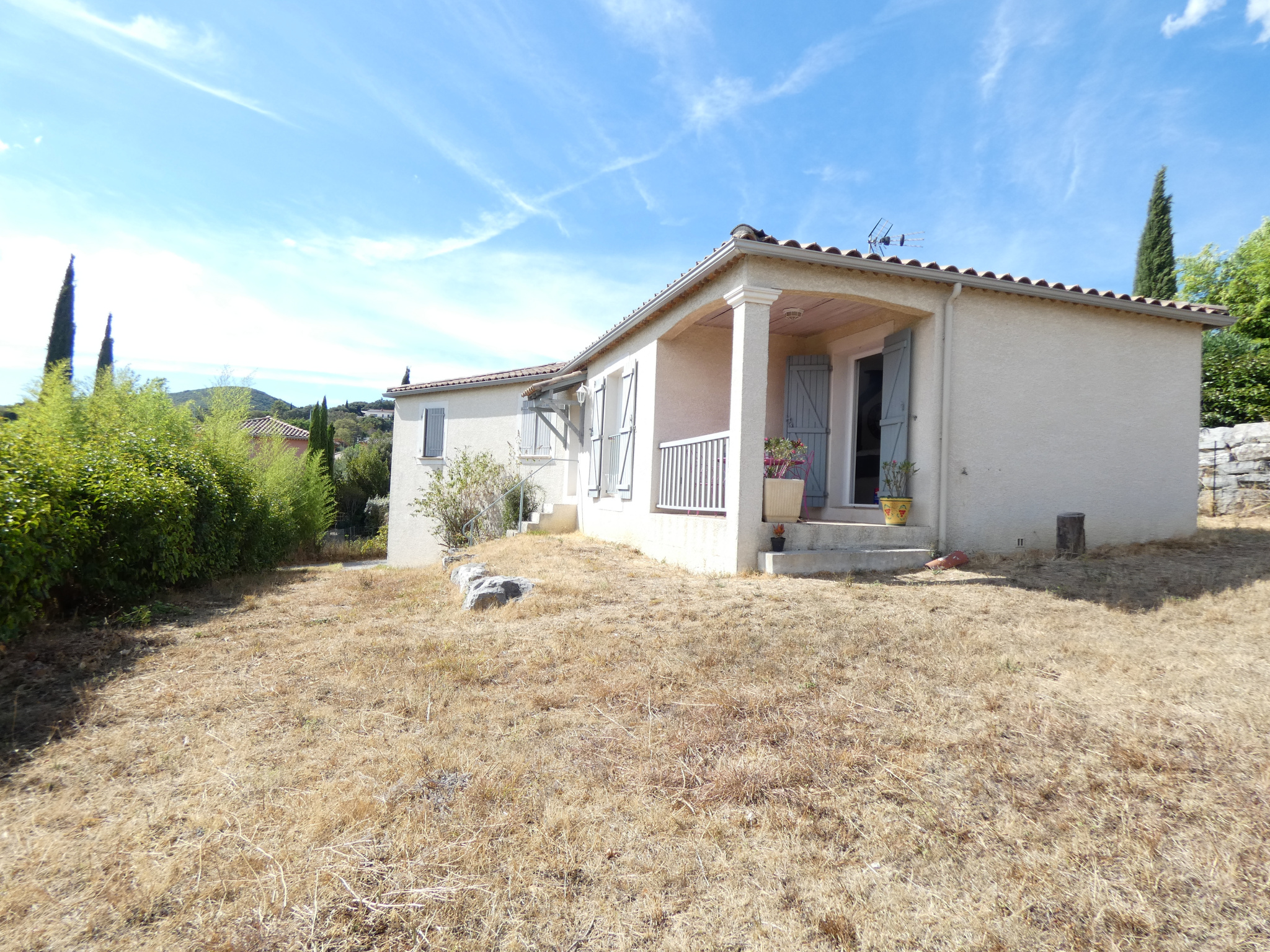 Alès, Bas Brésis, villa de plain-pied